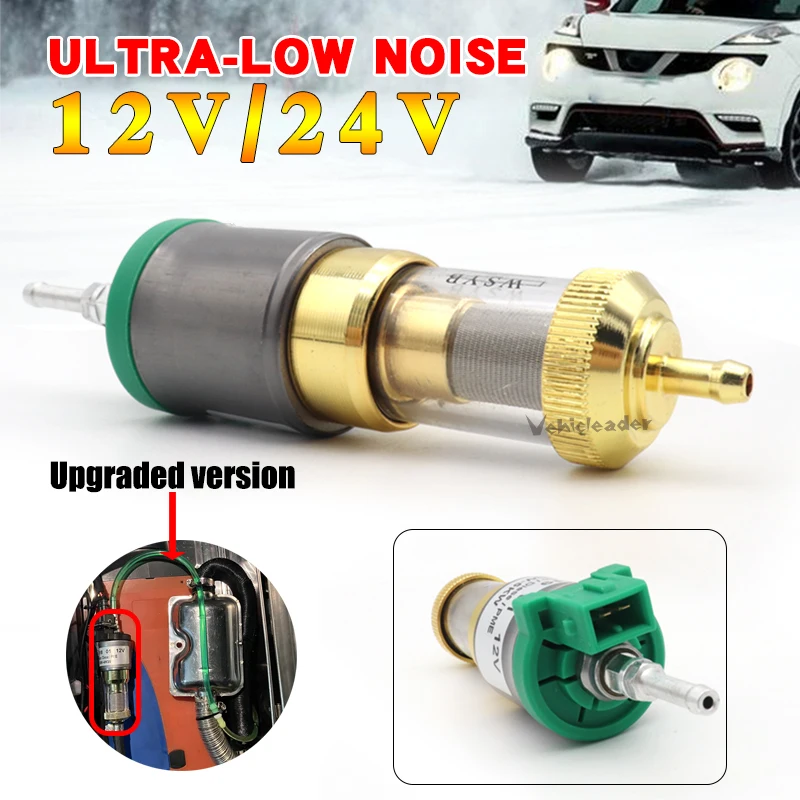 12V/24V 22ML/28ML Auto Upgrade Ultra-low Noise Heizung Kraftstoff Pumpe 1KW-5KW für Eberspacher Universal Auto Luft Diesel Parkplatz Öl Pumpe Image