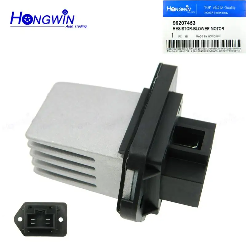 Echte Keine.: 9030377 kühler Fan Gebläse Motor Widerstand Passt BBuick Excelle 1,8 L CChevrolet Epica 2005- 96207453 96327381 Image