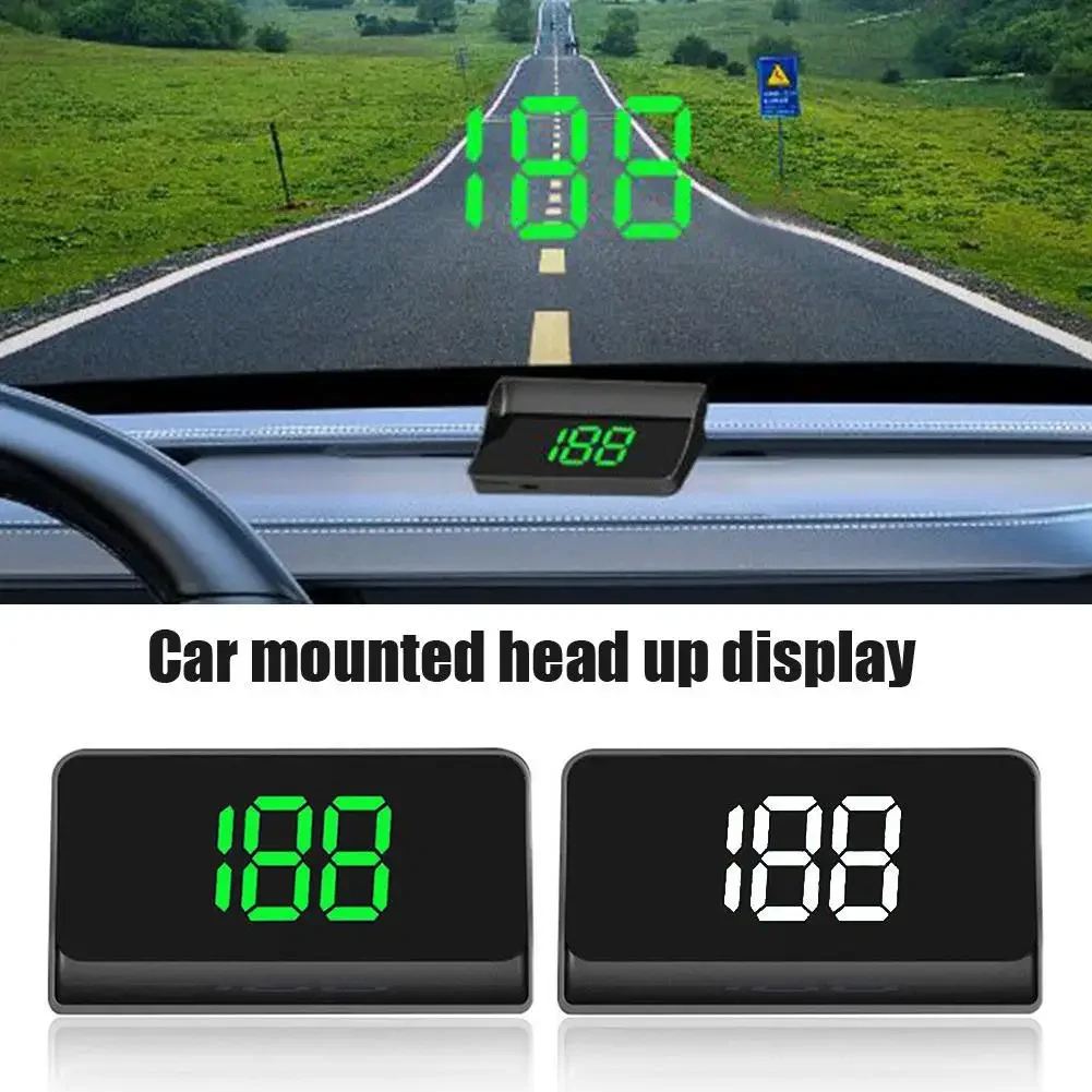 HD M2 Head Up Display GPS Digital Tacho Universal KM/H Digital HUD Windschutzscheibe Projektor Auto Elektronik Zubehör Image