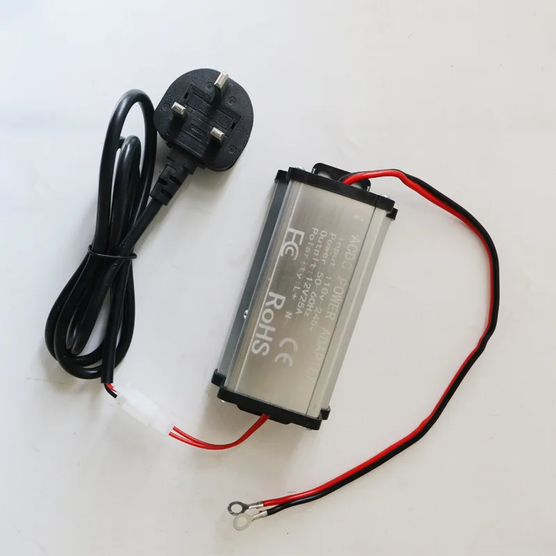 Diesel-Lufterhitzer-Adapter, Netzkabel, 230 V auf 12 V, Stromkonverter-Adapter für 5 kW/8 kW All-in-One-Diesel-Lufterhitzer, UK, EU, US Image
