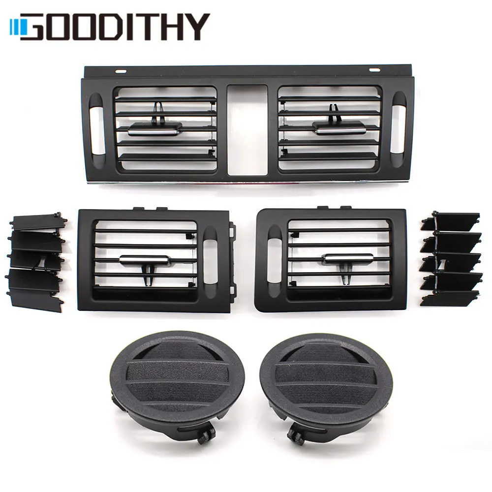 LHD RHD W204 Klimaanlage AC Vent Grille Outlet Abdeckung Panel Für Mercedes Benz C Klasse 180 200 220 230 260 300 350 2007-2011 Image