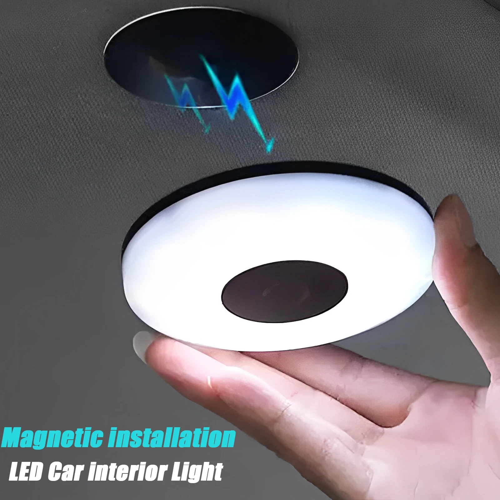 Magnetische Auto LED Touch Licht Auto Dach Innen Licht Magneten Decke Lampe Universal Lesen Nacht Lampe Auto Innen Zubehör