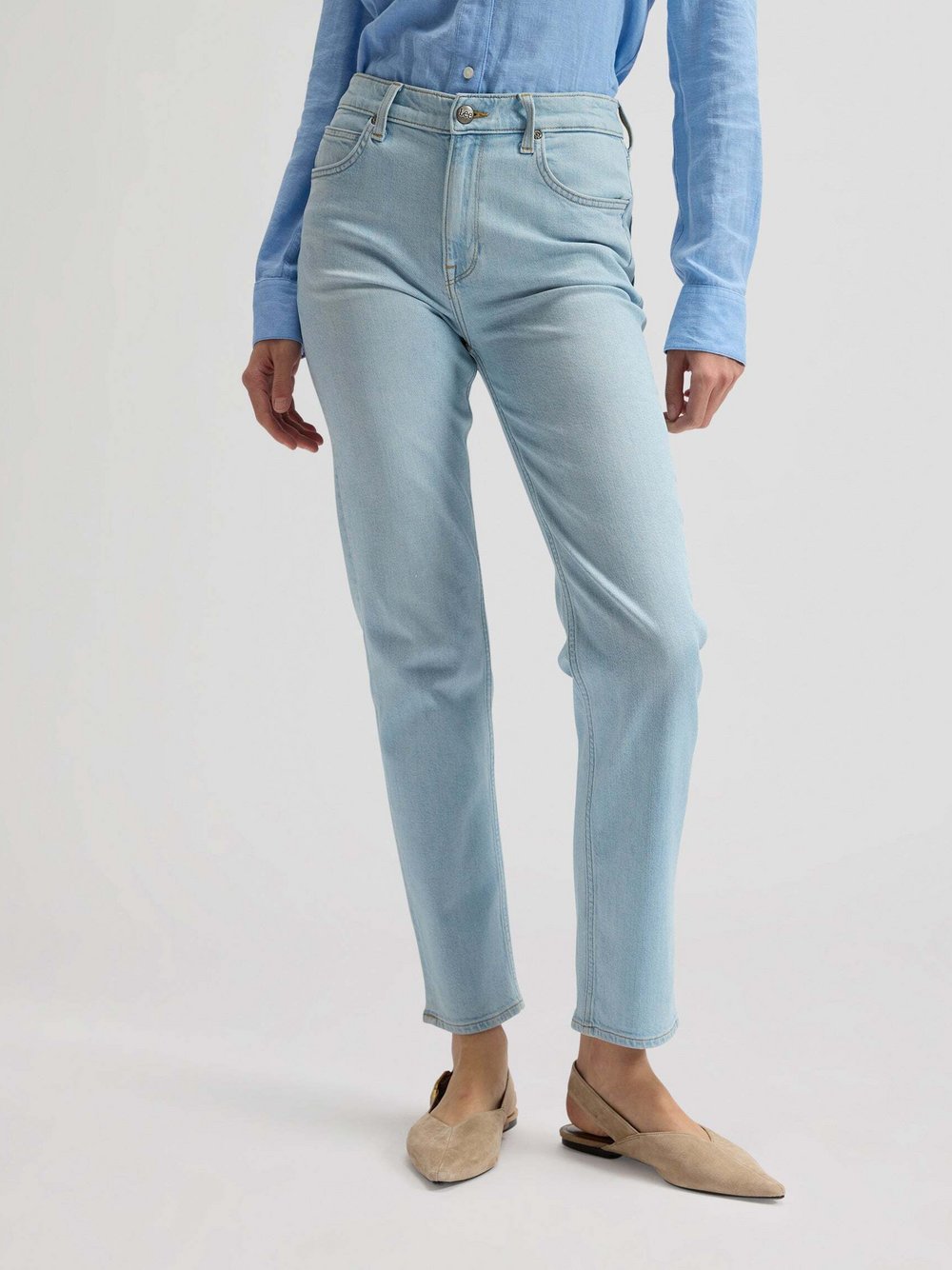 Lee Jeans Damen light stone, 25-31 Image