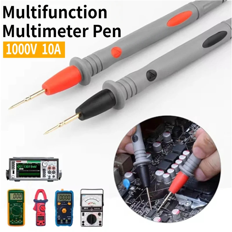 Multifunktions Multimeter Stift Kabel Krokodil Clip Test Clip Kondensator Clip Zubehör Set Multimeter Multimeter Stift Image