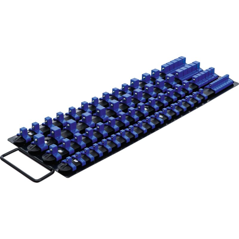 Bgs Technic - Set Di Guide Portainserti A Bussola Con 80 Clip Per Inserti Da 6,3 Mm (1/4'), 10 Mm (3/8'), 12,5 Mm (1/2')