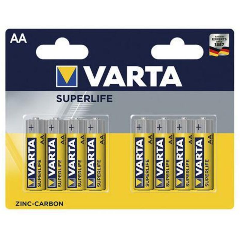 Varta Superlife Aa Batteria Monouso Stilo Aa Zinco-carbonio