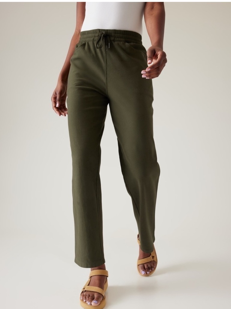 Athleta Pants & Jumpsuits | Athleta Farallon Pant Small Nwt Causal Pant Work Pant Travel Pant | Color: Green | Size: S