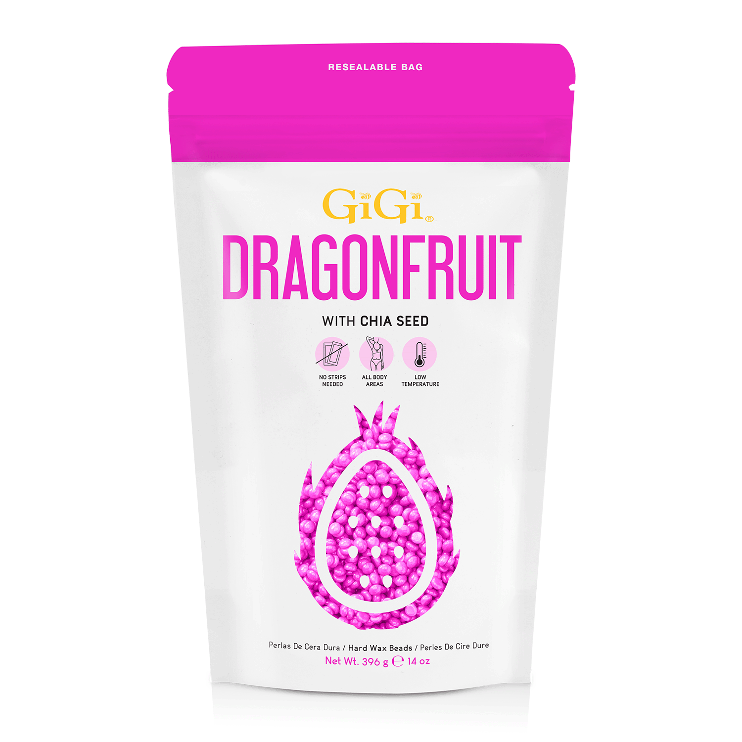 GiGi Dragonfruit Hard Wax Beads