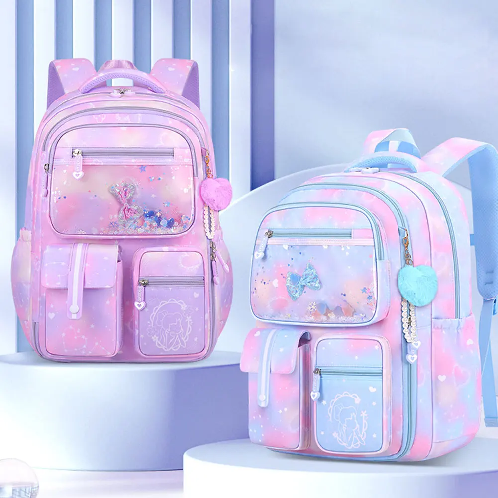 Sac à dos d'école Kawaii pour filles, jolis sacs d'école, sac à dos étanche pour adolescentes, sac à bandoulière de voyage, grande capacité