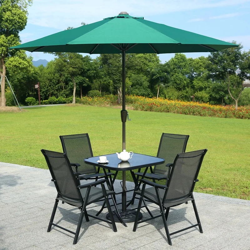Outdoor tables and chairs garden open-air courtyard balcony folding leisure small wrought iron outdoor tables and chairs waterpr