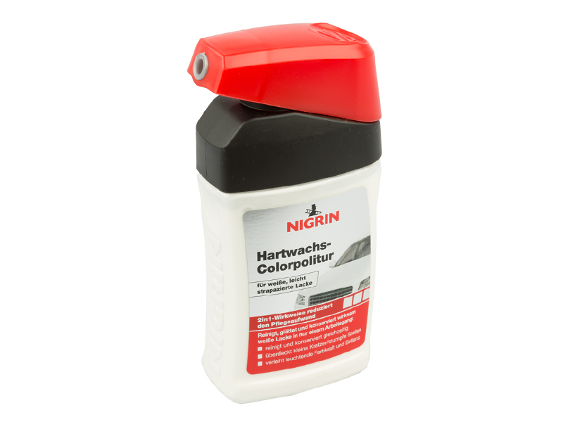 NIGRIN Lackpolitur Hartwachs-Colorpolitur weiß [300 ml] 72953