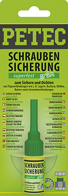 PETEC Schraubensicherung superfest (5 g) 93005
