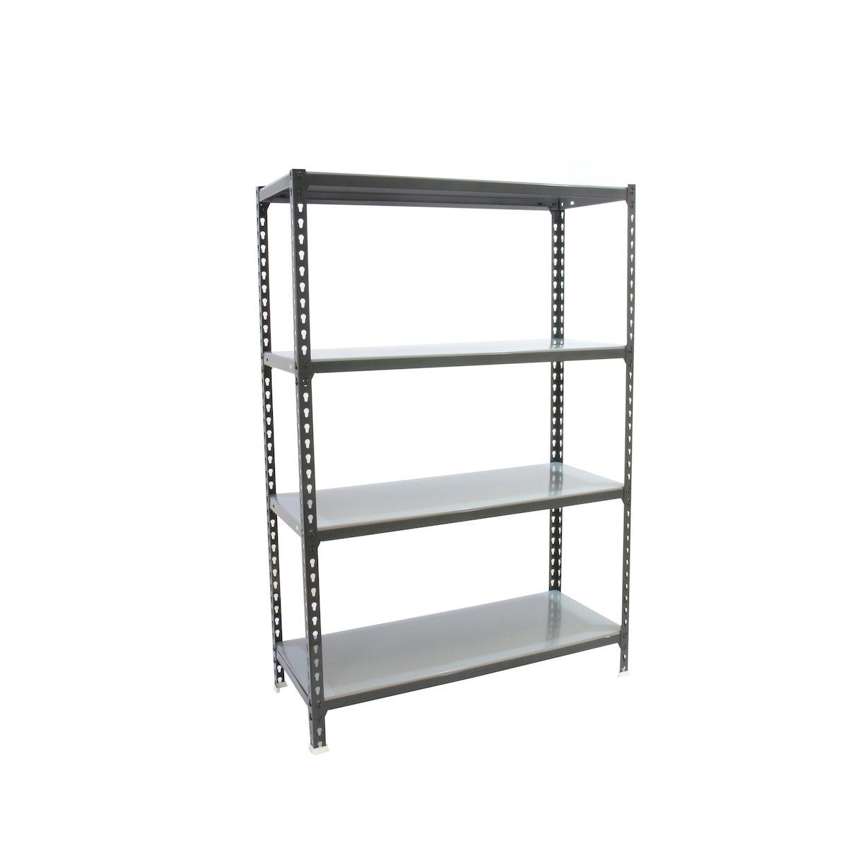 PROREGAL Schwerlastregal MID METAL SHARK | HxBxT 150x90x50cm | Fachlast 180kg | Anthrazit-Verzinkt | Regal Standregal Werkstattregal Lagerregal Image