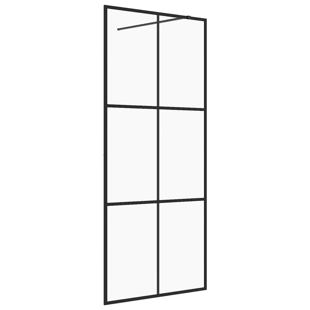 Helloshop26 - Duschabtrennung aus Glas Badewannentrennwand Badezimmeraccessoire Duschkabine Inneneinrichtung ESG 100x195 cm 02_0002146 Image