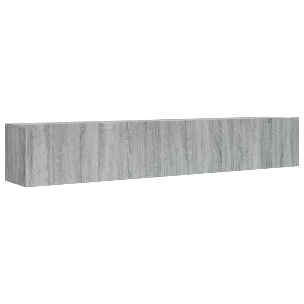 Helloshop26 - 2-teiliges Sonoma-Möbelset aus Holzwerkstoff (Schrank Sideboard TV-Ständer Wohnzimmer Schlafzimmer Lounge) - 02_0024454 Image