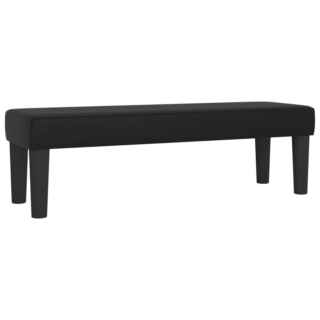 Helloshop26 - Schwarze Kunststoffbank 100 x 30 x 30 cm 02_0010474 Image