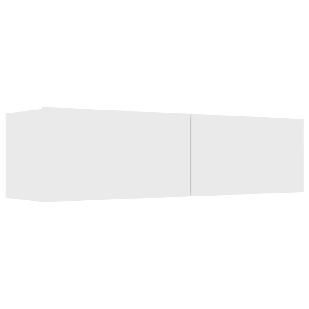Helloshop26 - Multimedia-TV-Ständer TV-Regal Sideboard TV-Schrank Esszimmer Wohnzimmer Schlafzimmer 120 x 30 x 30 cm weißes 02_0025805 Image
