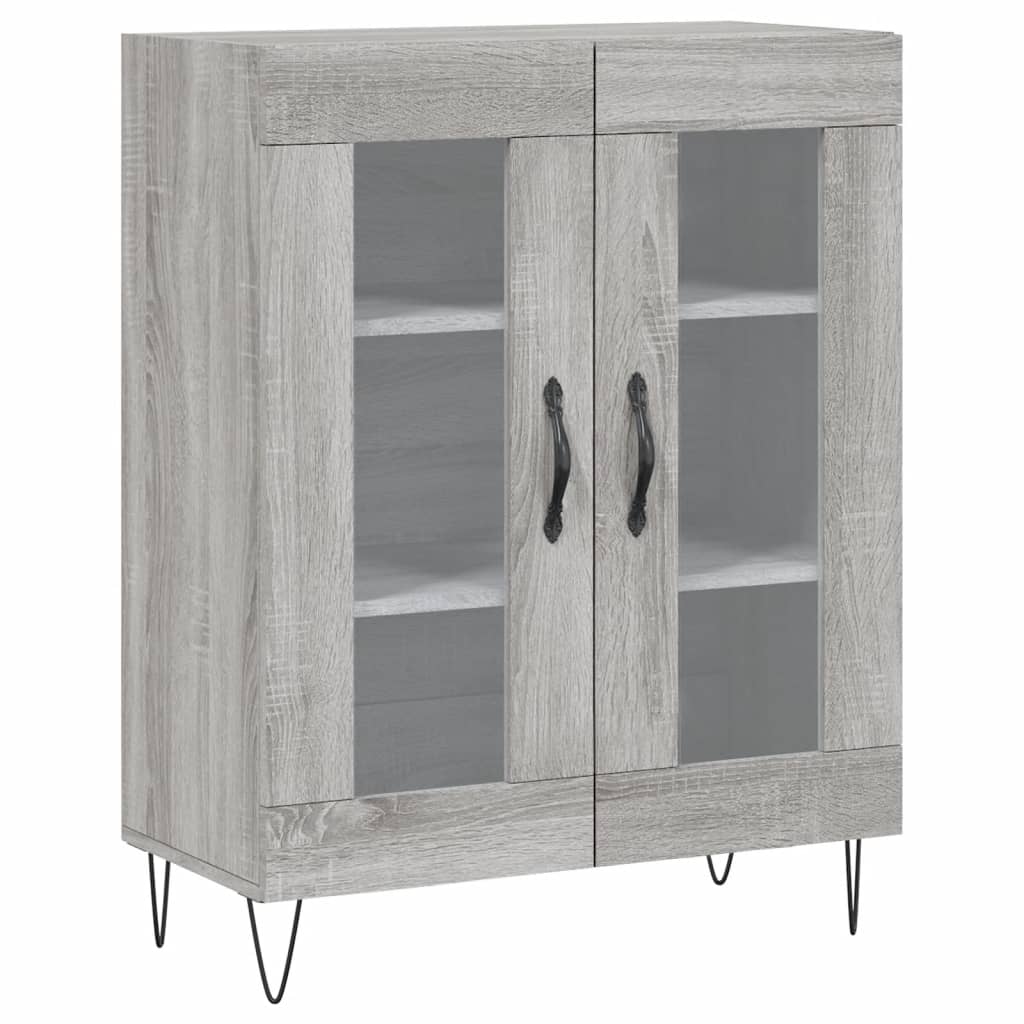 Helloshop26 - Buffet Sideboard Kommode Kleiderschrank Aufbewahrungsmöbel Organizer Küche Wohnzimmer Sonoma 69,5 x 34 x 90 cm 02_0036496 Image