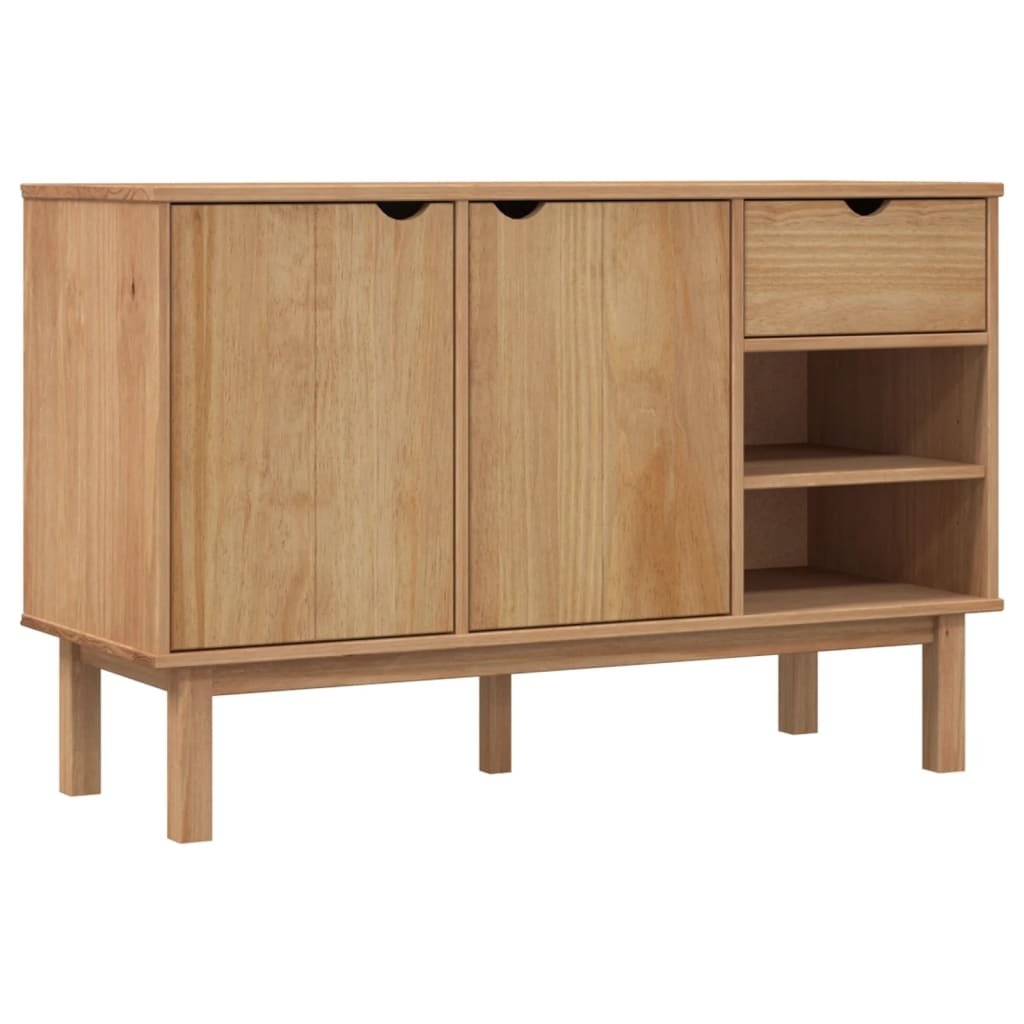 Helloshop26 - Buffet Sideboard Kommode Kleiderschrank Aufbewahrungsmöbel Organizer für Küche Wohnzimmer Lounge 114 x 43 x 73,5 cm 02_0036184 Image