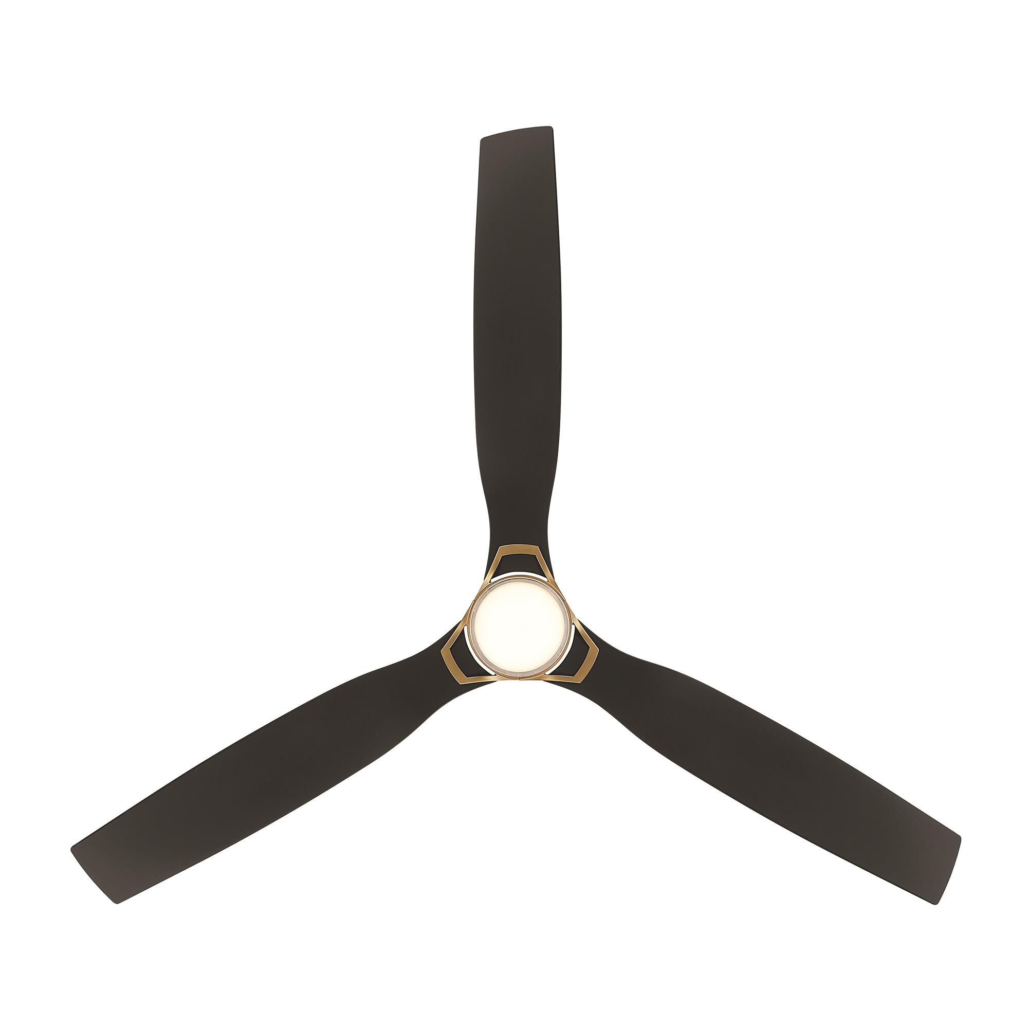 Minka Aire Foxden 53 Inch Ceiling Fan with Light Kit - F778L-LBR/CL