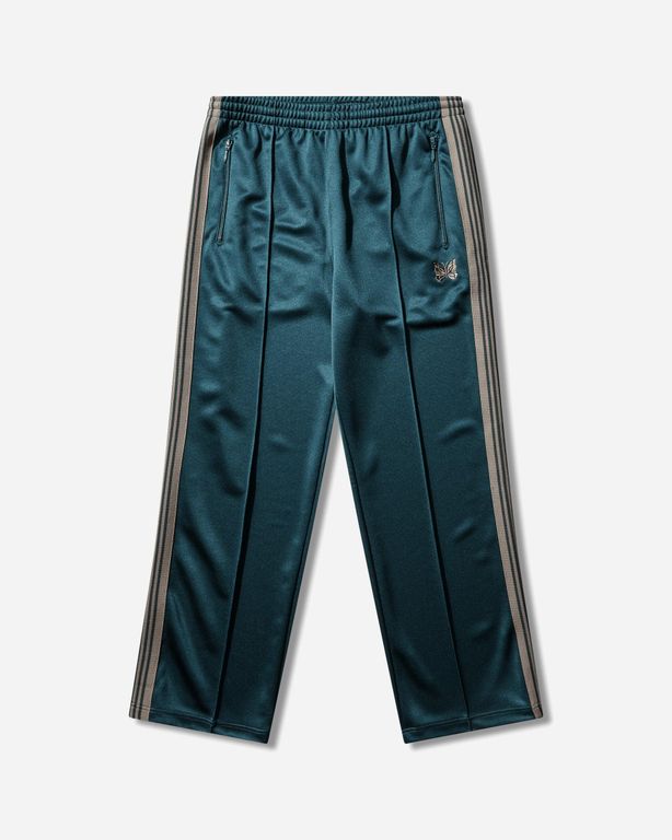 Men S Poly Smooth Narrow Track Pants - Blue - Needles Sweats