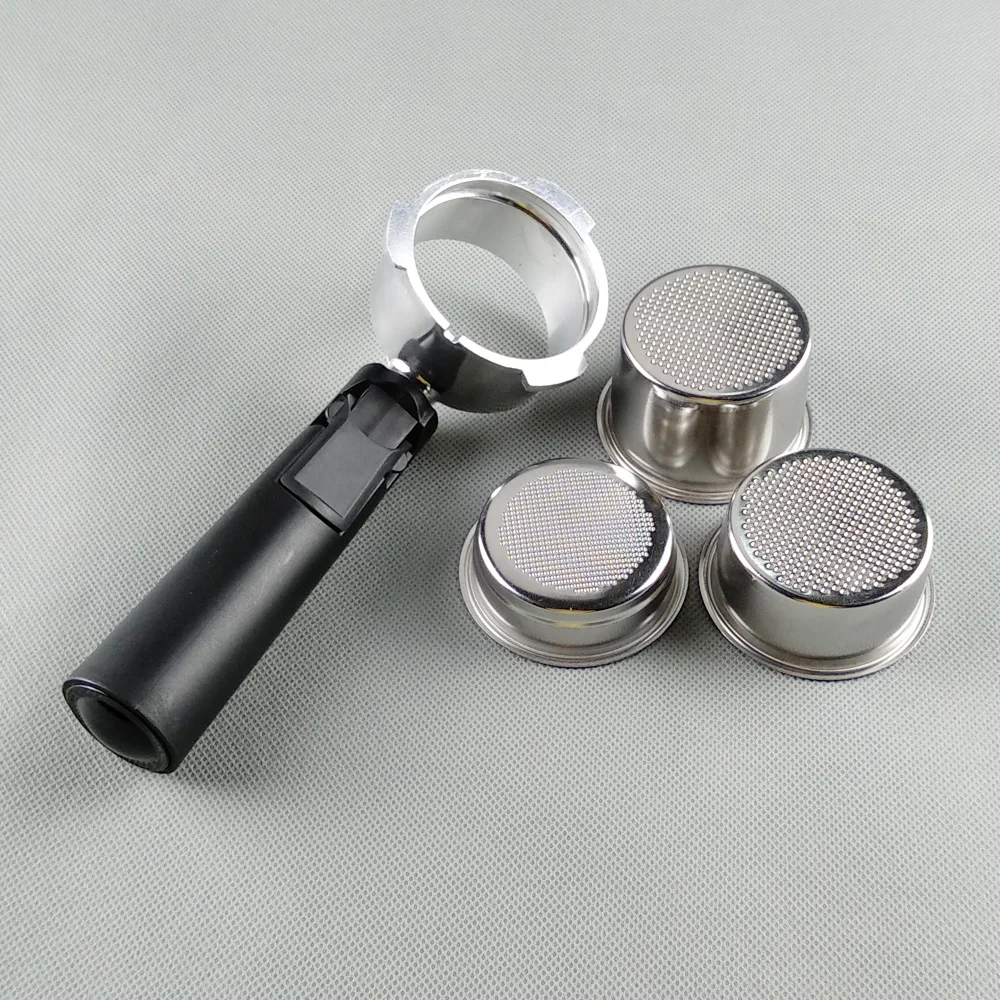 51mm Boden Kaffee Mehrweg Filter Siebträger Für Homix Gypas Sachi Nikai KF6001 KF7001 KF8001 KF5002 KF500S CM4621 CM4216 Image