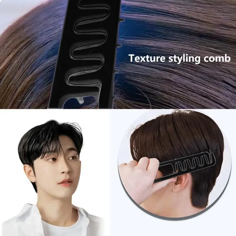 Neuer breitzahniger Haarkamm für Volumen – Stylingkamm für mehr Volumen und Pflege – Haarstyling-Tool und Accessoire Image
