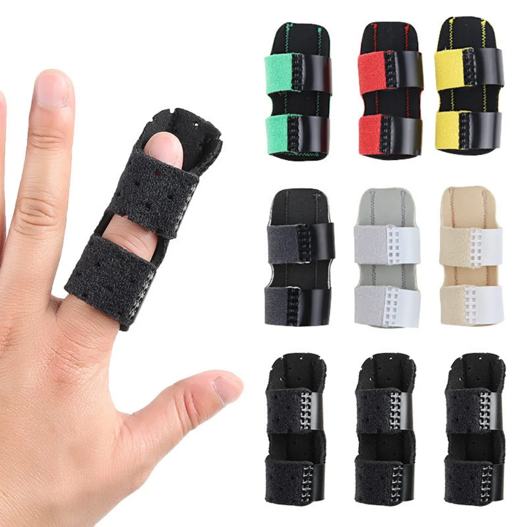 Fingerbefestigungsgurt, Auslöser, Fingerschiene, Fingergelenkschutz, Schutzbandage, Schutzbandage, Verstauchungsbefestigungsband zur Schmerzlinderung Image
