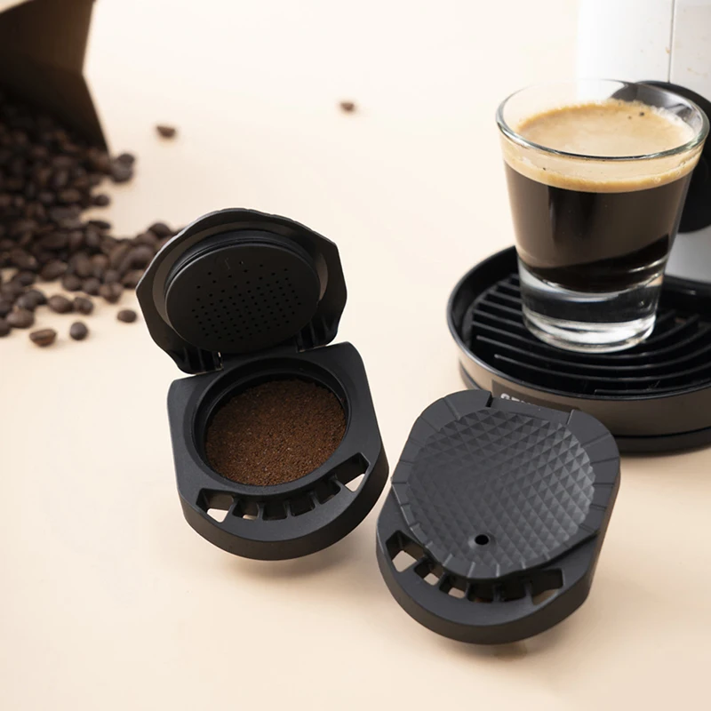 Nachfüllbarer wiederverwendbarer Kaffeekapsel-Adapter für Dolce Gusto Kaffeekapsel, Konvertierung, kompatibel mit Genio S Piccolo XS-Maschine Image