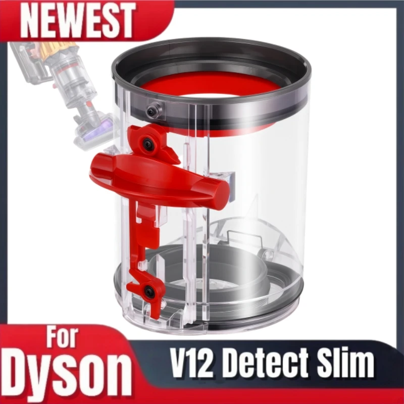 Staubbehälter für Dyson SV30 SV46 SV20 V12 Detect Slim/SV18 V10 Digital Slim, Ersatzteil für Behälteraufsatz Nr. 965272-01 Image
