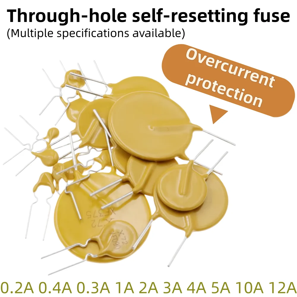10 Stück RXEF 72V Selbstwiederherstellende Sicherung TRF RXEF005 0,2A 0,4A 0,3A 1A 2A 3A 4A 5A 10A 12A DIP PPTC Selbstwiederherstellende Sicherung Image