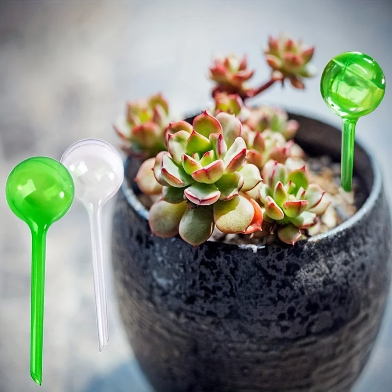 5 automatische Pflanzenwasserspender für automatische Bewässerung, Blumentopf-Tropfbewässerungsausrüstung für den Innen- und Außenbereich Image