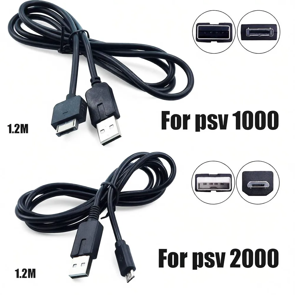 Für Sony Playstation PS Vita PSV1000 PSVita PS Vita PSV 2000 Netzteil-Kabel Hochwertiges USB-Ladekabel Ladegerät-Kabel Image