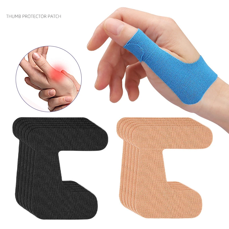 7-teiliges Set Handgelenk-Sehnenscheiden-Pflaster Schützende Aufkleber Schmerzlinderungstherapie Arthritis-Pflaster für Daumen- und Fingerschutz Image