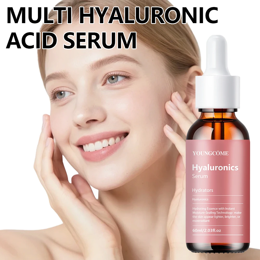 YOUNGCOME Hyaluronsäure-Serum – Intensive Feuchtigkeitsversorgung für verbesserte Hautelastizität, tägliche Hautpflege für alle Hauttypen Image
