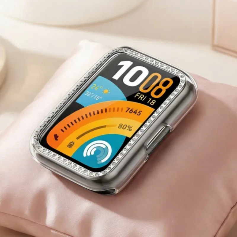 Diamond Hollow Case für Huawei Band 11 Zubehör Schutzhülle für Huawei Band 11 Schutz Bling Zubehör Image