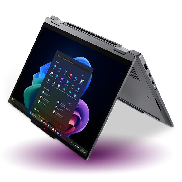 Lenovo ThinkPad X1 2-in-1 Gen 11 Aura Edition Copilot+ PC, Grey - Business Laptop - Windows 11 Home - Intel® Core™ Ultra 5 335 vPro® - 256GB SSD - 32GB RAM - 14