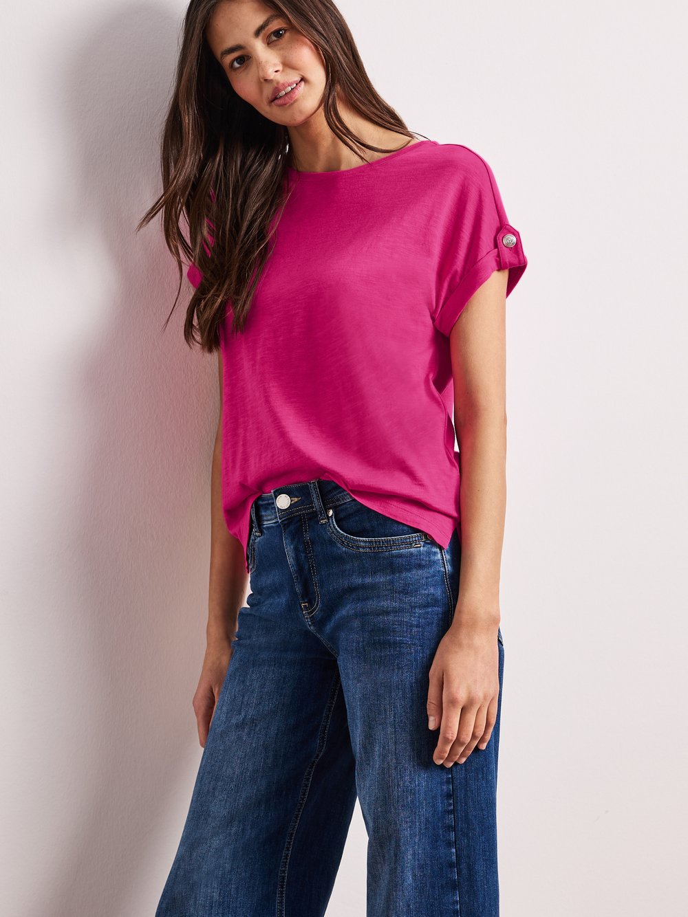 Street One T-Shirt Damen fuchsia, 42 Image