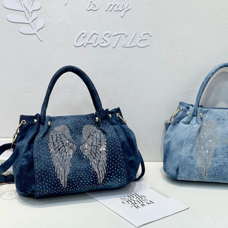 Sacs à bandoulière à la mode pour femmes sacs à bandoulière sac à main à la mode et sac à main sac fourre-tout en denim pour femmes sacs de créateurs Сумка Ж Dönusen