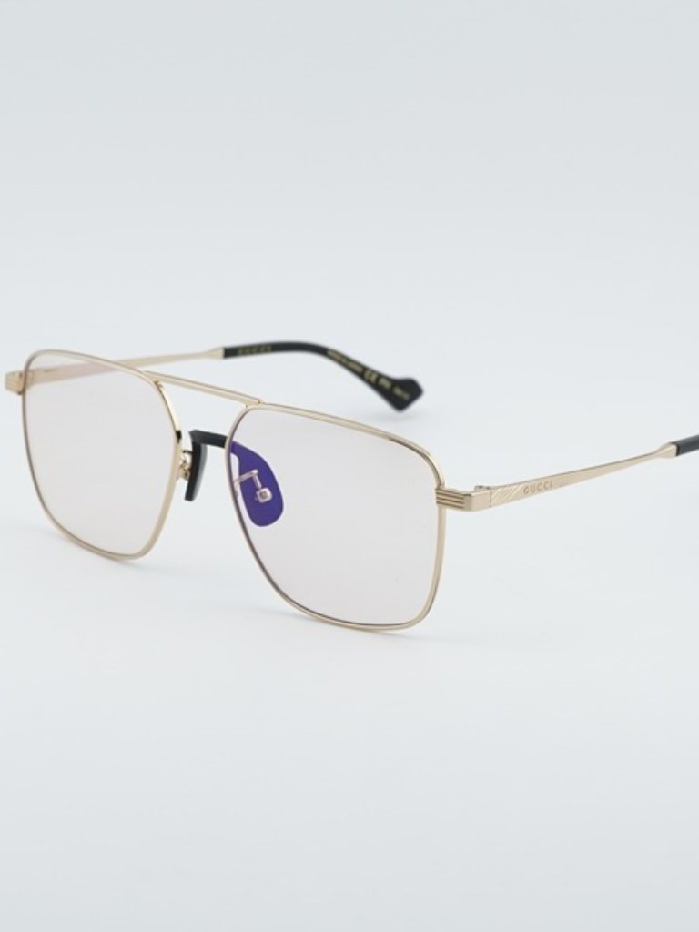 Gucci Accessories | Gucci Gg0743s 006 Sunglasses Gold Aviator Frame, Photochromic Lenses | Color: Gold/Yellow | Size: 57 - 16 - 145