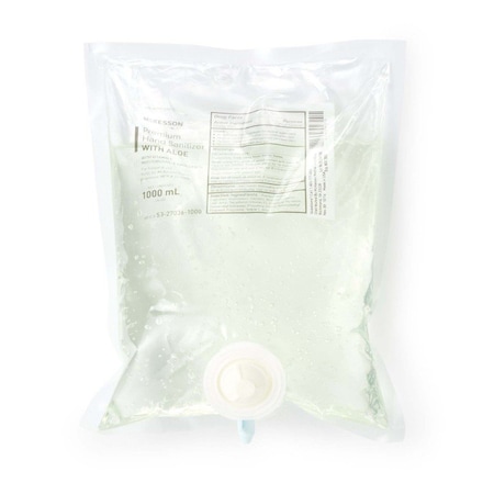 MCKESSON 53-27036-1000 Gel Hand Sanitizer with Aloe 1000 mL, 10PK