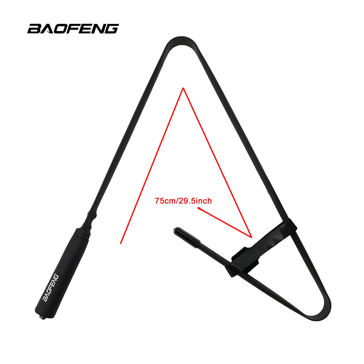 Baofeng Faltbare Taktische Antenne SMA-F Walkie-Talkie Antenne Für UV5R UV82 BF888S UV10 Walkie Talkie Für Prepper Image