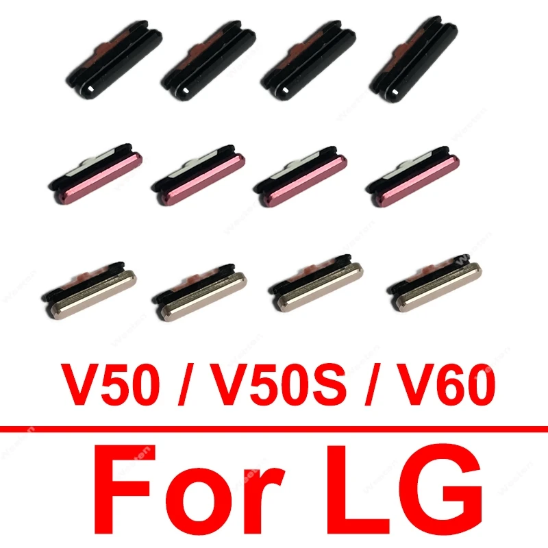 4 teile/los für lg v50 v50s v60 Power Volume Side Tasten auf Off Power Volume kleine Seiten tasten Teile Image