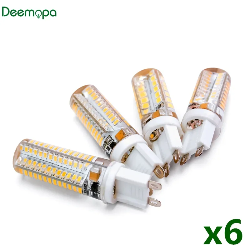 6 teile/los LED G9 Lampe AC220V 6W 7W 9W 10W 12W Led-lampe SMD 2835 3014 2508 Led G9 Licht Ersetzen 20W/30W/40W/50W Halogen Lampe Licht