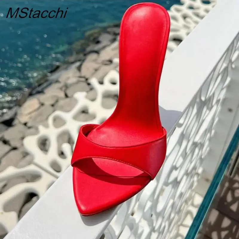 Super-high Heel Hausschuhe Frauen Schuhe Sommer Peep Toe Mischfarben Stiletto Sandalen Sexy Party Damen Schuhe Luxus Frau pumpen