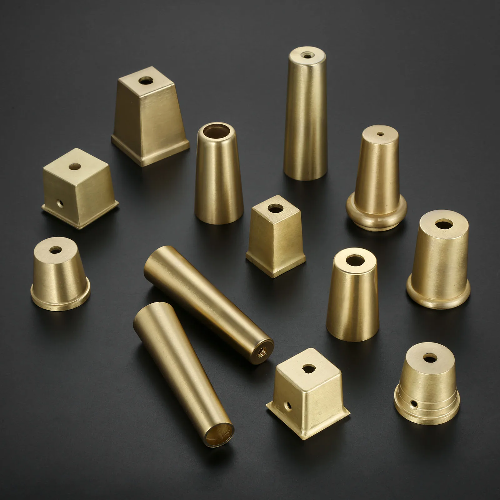 1Pc Gold Messing Kupfer Schrank Bein Abdeckung Stuhl Füße Schutz Sofa Bein Rohr Metall Tasse Möbel Bein Spitze Kappe möbel Beschläge