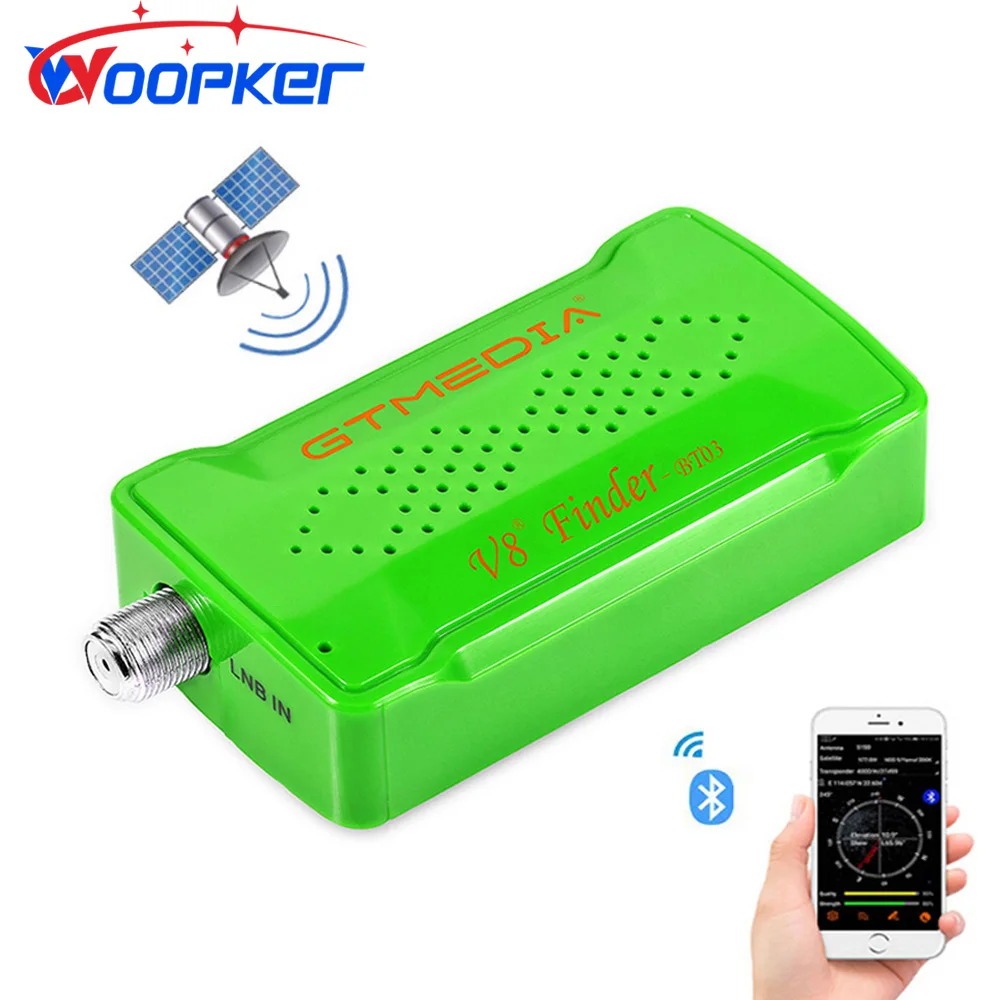 V8 SAT Finder BT03 Unterstützung Android IOS Satellite Finder DVB-S2 Blueteeth BT Sat-Finder Image