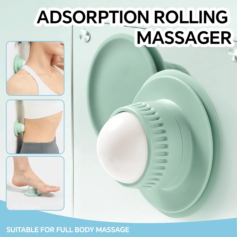 Yoga-Massageball zur Muskelregeneration, myofaszielles Release-Tool für die Triggerpunkt-Therapie, Yoga-Requisite für Nacken, Rücken und Ganzkörper Image