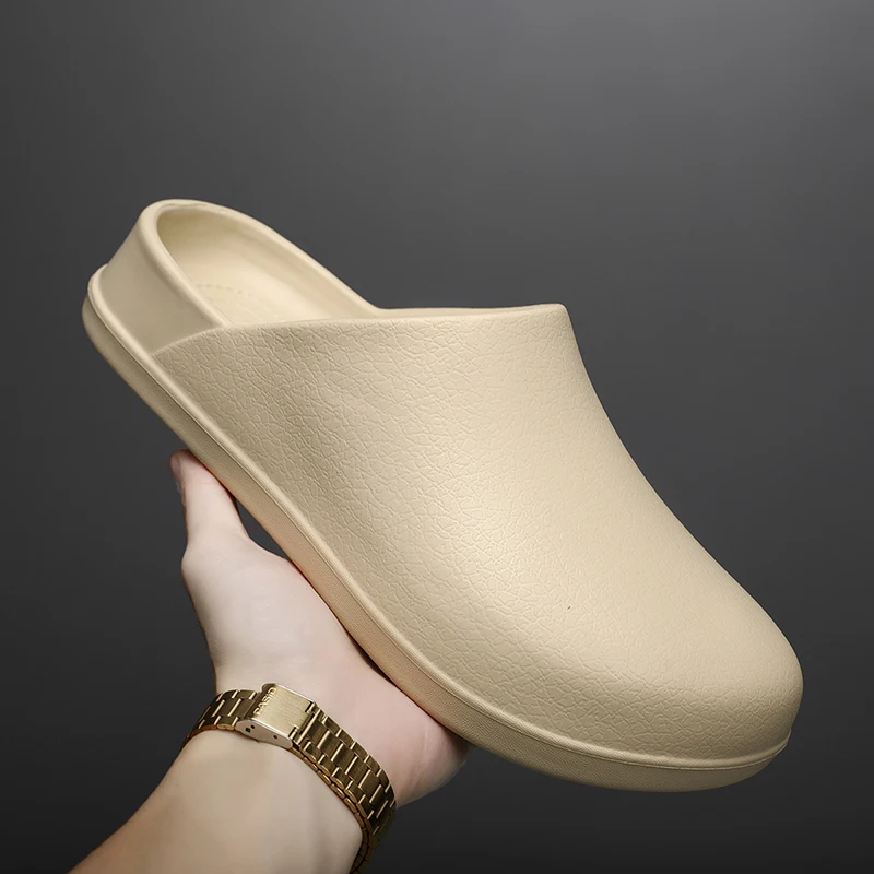 Männer Hausschuhe Paare Garten Clog Frauen Wasserdicht Chef Schuh Bequeme Sandale Hausschuhe Für Haustier Arbeiter Outdoor Angeln Schuhe