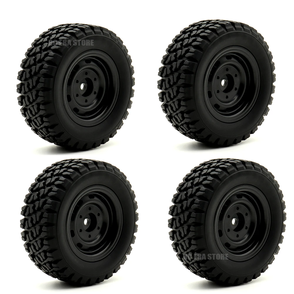 Sechskant 12 mm Gummi RC Reifen 6035 für SCY 16101, 16102, 16103, 16106, JJRC Q130 Off-Road RC Auto Räder Upgrade Teile Image